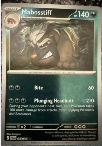 Mabosstiff [Reverse Holo]